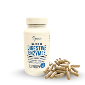 natural digestive enzymes supplement – 60 capsules | supports gut health, better digestion, nutrient absorption & energy | digestive support for men & women
